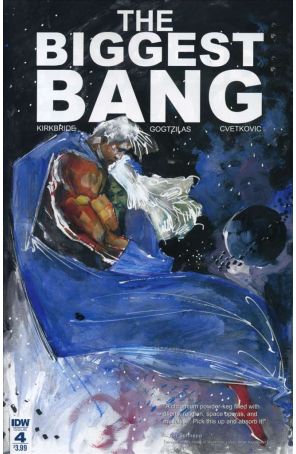 The Biggest Bang 4 published by IDW with cover art by Vassilis Gogtzilas