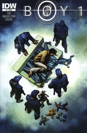Boy-1 2 published by IDW with cover art by Zach Howard