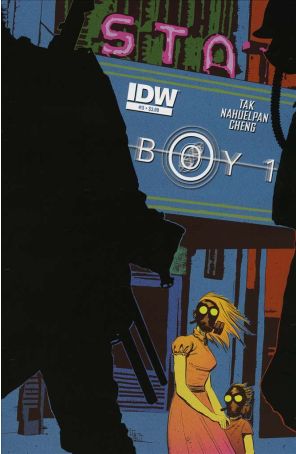 Boy-1 3 published by IDW with cover art by Brent Mckee