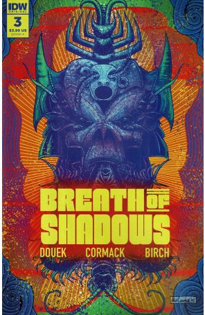 Breath of Shadows 3A published by IDW with cover art by Alex Cormack