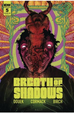 Breath of Shadows 5A published by IDW with cover art by Alex Cormack