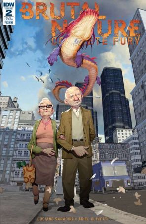 Brutal Nature: Concrete Fury 2A published by IDW with cover art by Ariel Olivetti
