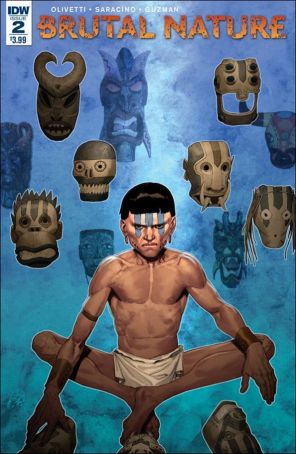 Brutal Nature 2 published by IDW with cover art by Ariel Olivetti