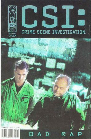 CSI: Crime Scene Investigation-Bad Rap 1A published by IDW