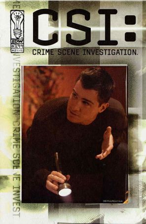 CSI: Crime Scene Investigation 2 published by IDW with cover art by Ashley Wood