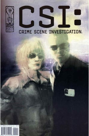 CSI: Crime Scene Investigation 5 published by IDW with cover art by Ashley Wood