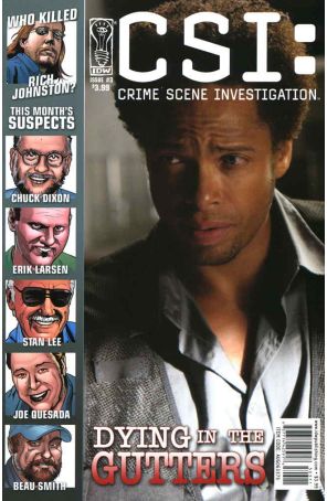 CSI: Dying in the Gutters 3 published by IDW