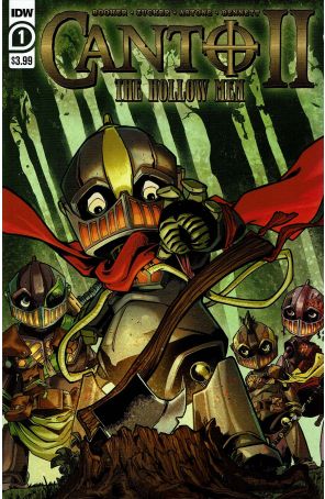Canto II: The Hollow Men 1A published by IDW with cover art by Drew Zucker