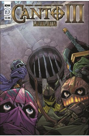 Canto III: Lionhearted 3 published by IDW with cover art by Drew Zucker