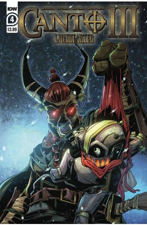Canto III: Lionhearted 4 published by IDW with cover art by Drew Zucker