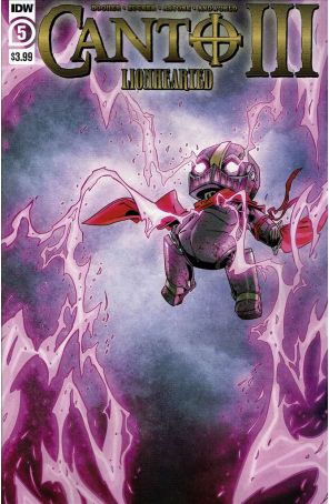 Canto III: Lionhearted 5 published by IDW with cover art by Drew Zucker