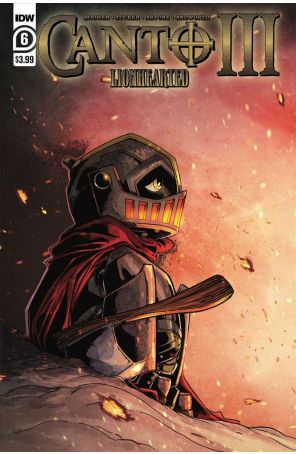 Canto III: Lionhearted 6 published by IDW with cover art by Drew Zucker
