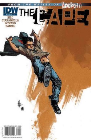 The Cape (Joe Hill's) 1A published by IDW with cover art by Zach Howard