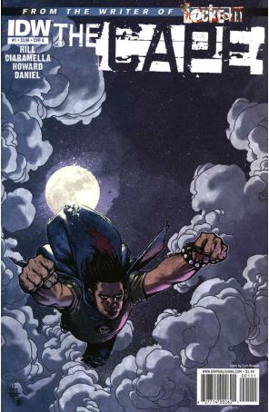 Cape (2nd Series) 1A published by IDW with cover art by Zach Howard