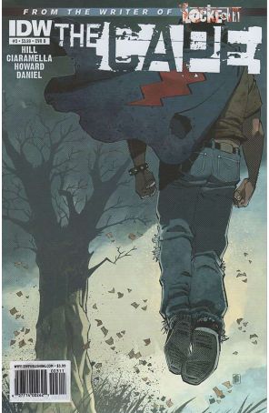 Cape (2nd Series) 3B published by IDW with cover art by Nelson Daniel