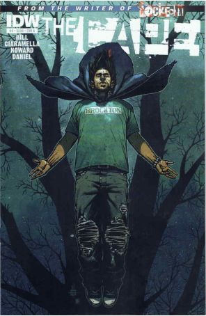Cape (2nd Series) 4A published by IDW with cover art by Zach Howard