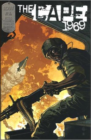 Cape: 1969 1 published by IDW with cover art by Zach Howard