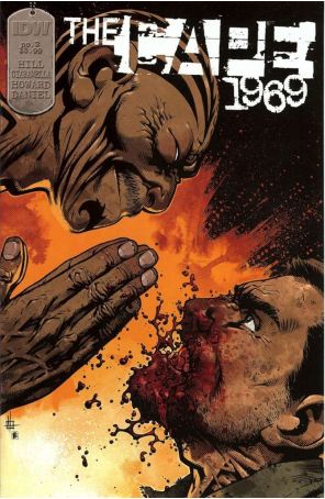 Cape: 1969 2 published by IDW with cover art by Zach Howard