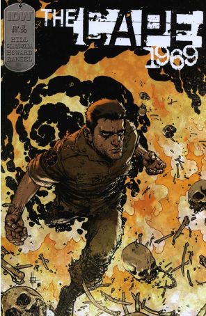 Cape: 1969 3A published by IDW with cover art by Nelson Daniel