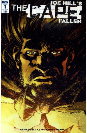 Cape: Fallen 1A published by IDW with cover art by Zach Howard