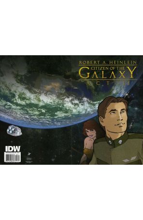 Citizen of the Galaxy (Robert Heinlein's) 3 published by IDW with cover art by Eric Gignac