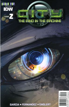 City: The Mind in the Machine 2 published by IDW with cover art by Tommy Lee Edwards