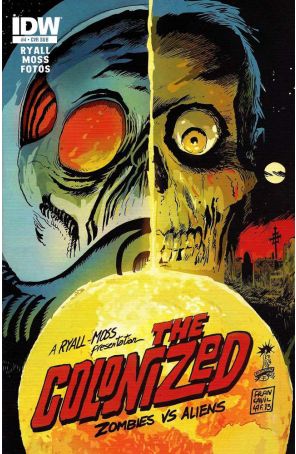 Colonized 4A published by IDW with cover art by Francesco Francavilla