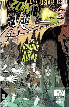 Colonized 4 published by IDW with cover art by Dave Sim