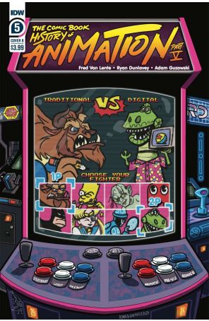 Comic Book History of Animation 5B published by IDW with cover art by Ryan Dunlavey