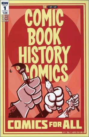 Comic Book History of Comics (Vol. 2) 1A published by IDW with cover art by Ryan Dunlavey