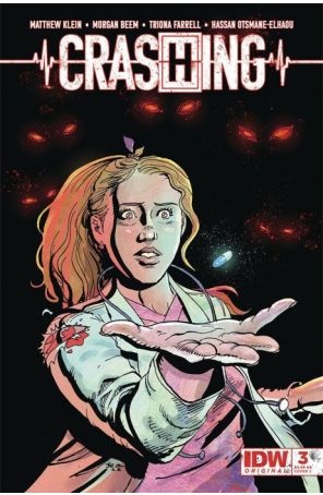 Crashing 3C published by IDW with cover art by Nick Brokenshire