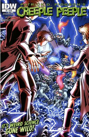 Creeple Peeple 2 published by IDW with cover art by Tim Lattie