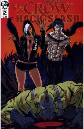 Crow: Hack/Slash 2A published by IDW with cover art by Tim Seeley