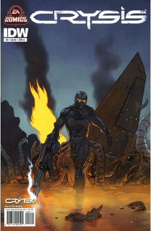 Crysis 2A published by IDW with cover art by Peter Bergting