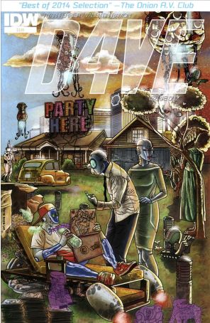 D4ve 2 published by IDW with cover art by Valentin Ramon