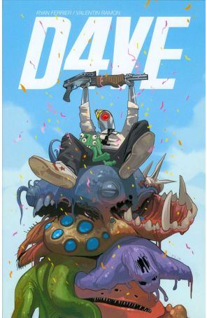D4ve TPB 1 published by IDW with cover art by Fiona Staples