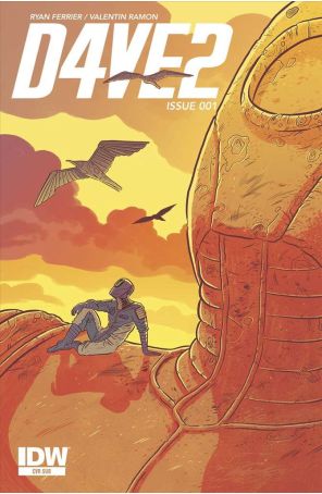 D4ve2 1A published by IDW with cover art by Logan Faerber