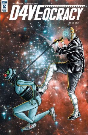 D4veocracy 2A published by IDW with cover art by Valentin Ramon
