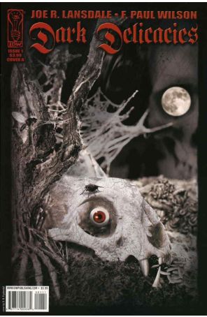 Dark Delicacies 1A published by IDW with cover art by D. W. Frydendall