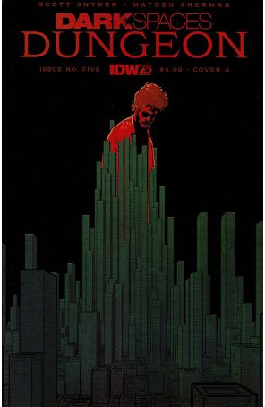 Dark Spaces: Dungeon 5A published by IDW with cover art by Hayden Sherman
