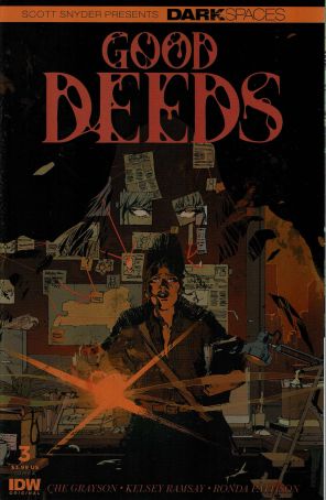 Dark Spaces: Good Deeds 3A published by IDW with cover art by Kelsey Ramsay