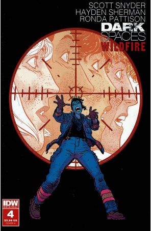 Dark Spaces: Wildfire 4A published by IDW with cover art by Hayden Sherman
