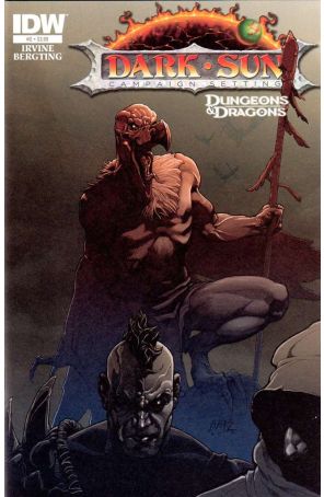 Dark Sun 2 published by IDW with cover art by Andy Brase