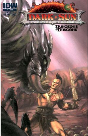 Dark Sun 4 published by IDW with cover art by John Watson