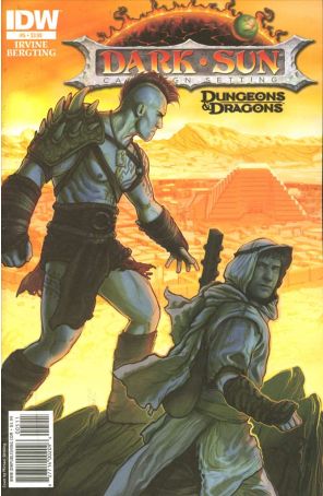 Dark Sun 5 published by IDW with cover art by Michael Stribling