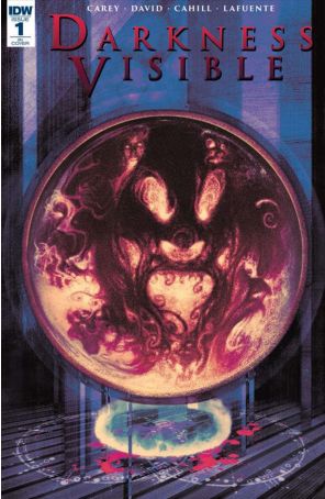Darkness Visible 1B published by IDW with cover art by Frazer Irving