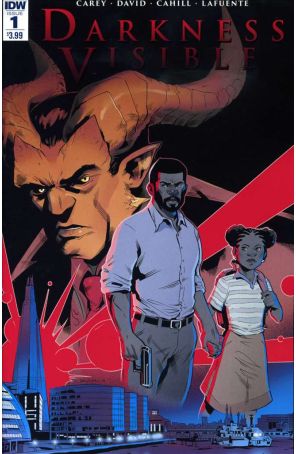 Darkness Visible 1 published by IDW with cover art by Brendan Cahill
