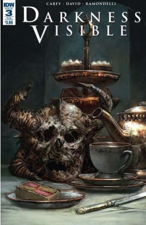 Darkness Visible 3A published by IDW with cover art by Dave Kendall
