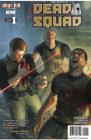 Dead Squad 1 published by IDW with cover art by Steve Firchow
