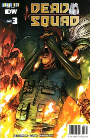 Dead Squad 3 published by IDW with cover art by Matt Timson